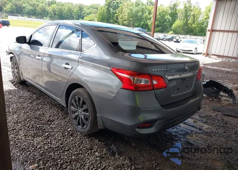 2017 Nissan Sentra S из США, поврежденный, VIN 3N1AB7AP3HY326527